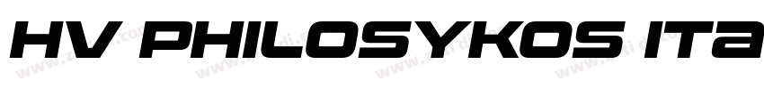 HV Philosykos Italic字体转换 HV Philosykos Italic字体转换